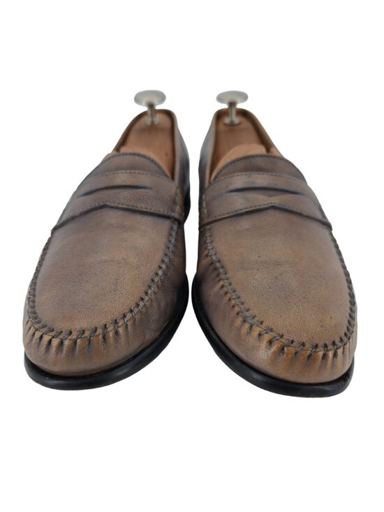 Johnston and Murphy Mens 11M Leather Moccasin Penny Loafers Dress Casual Shoes main image 6